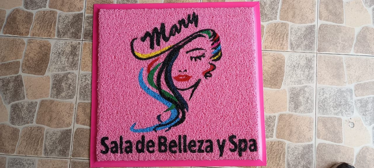Tapete personalizado Mary · Sala de Belleza y Spa — Barberías & Belleza