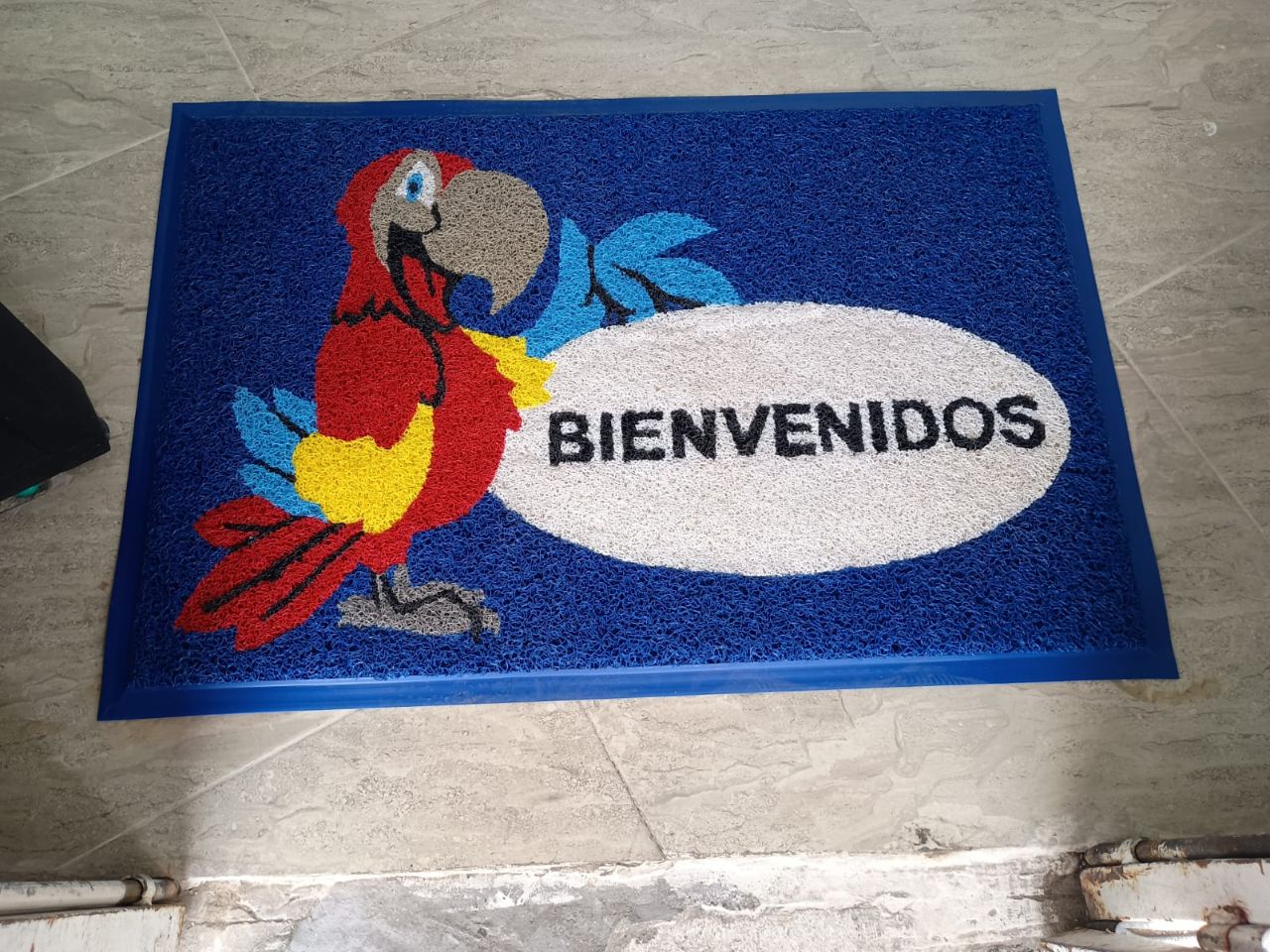 Tapete personalizado Bienvenidos · Guacamaya — Conjuntos & Apartamentos