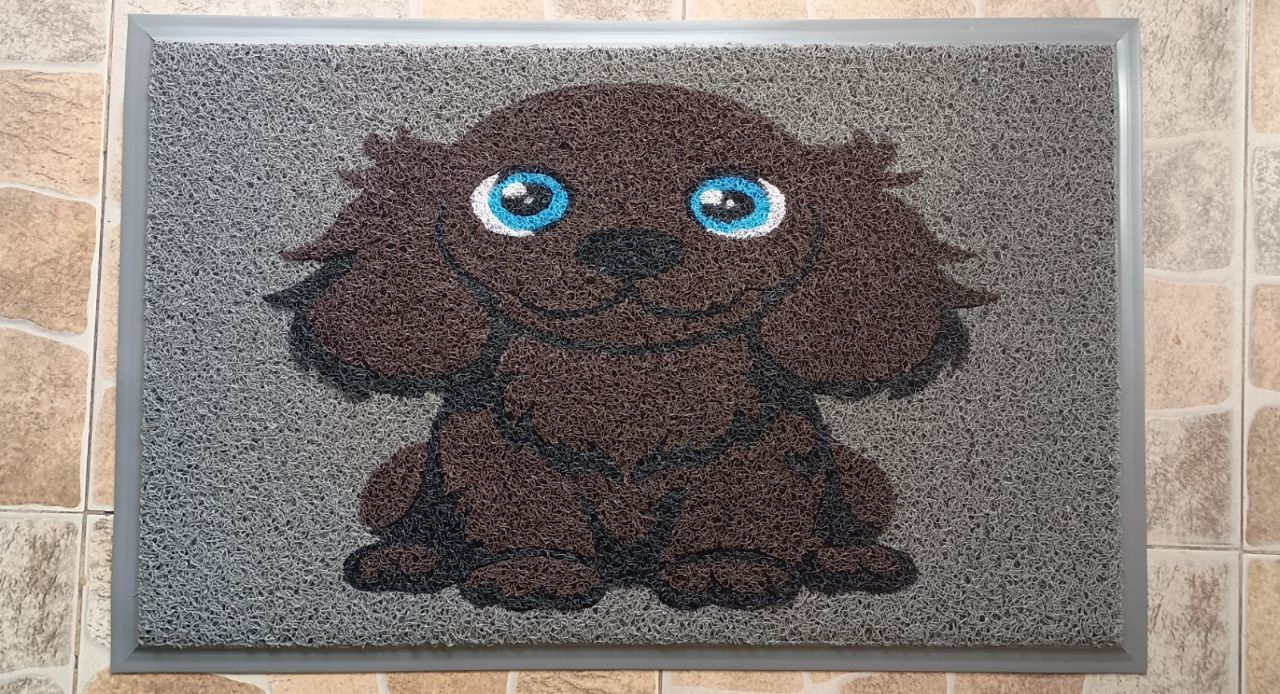 Tapete personalizado Perrito ojos azules — Mascotas & Hogar
