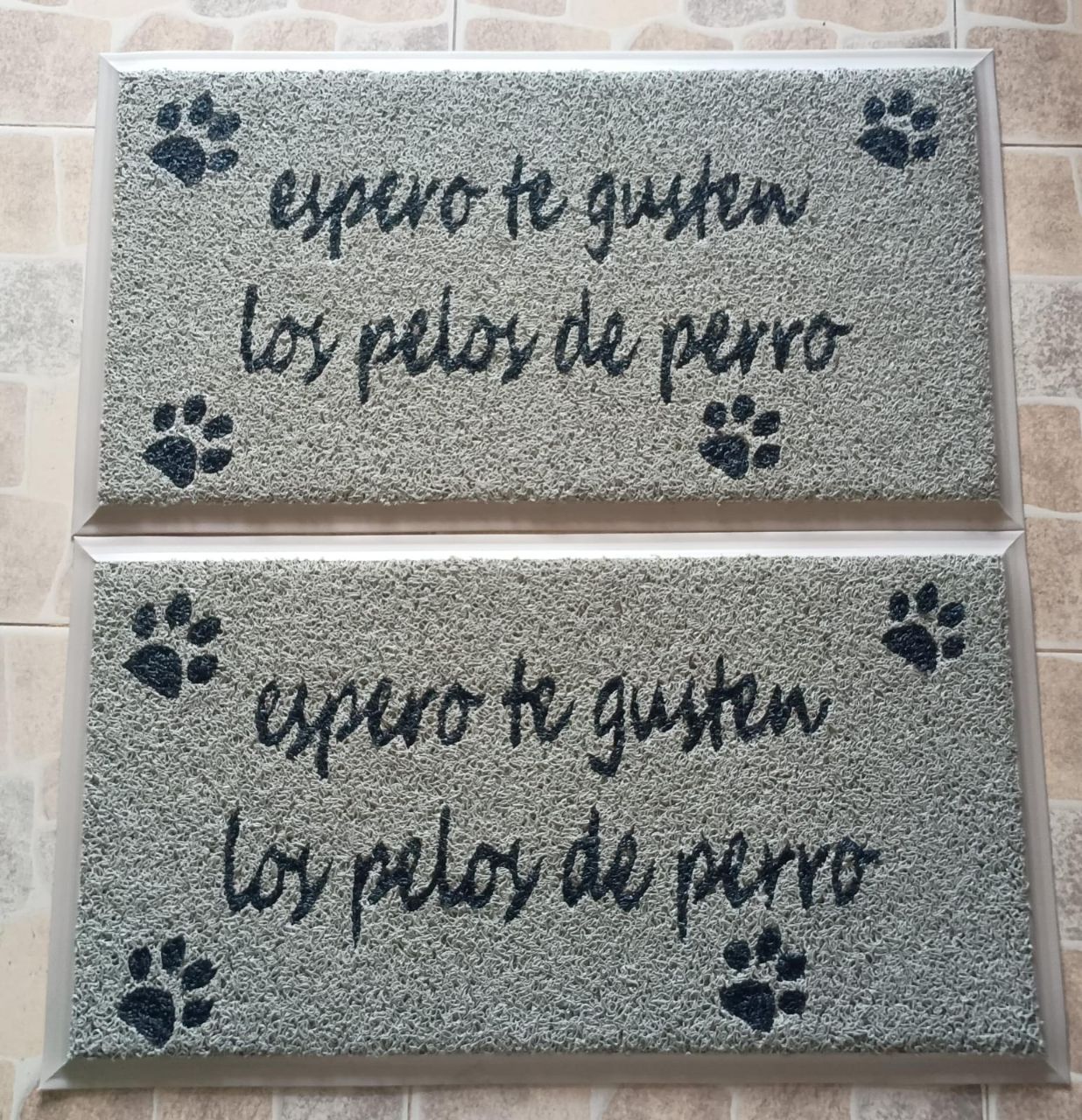 Tapete personalizado Espero te gusten los pelos de perro — Mascotas & Hogar